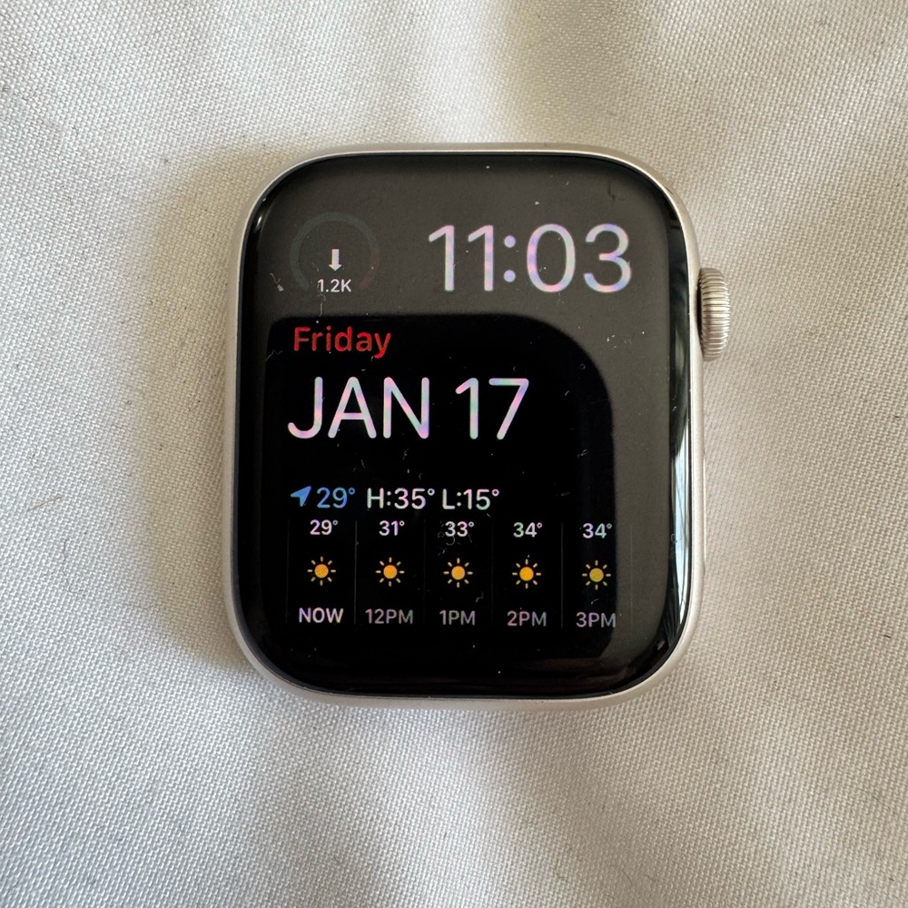 apple watch series 9 with heat monitor